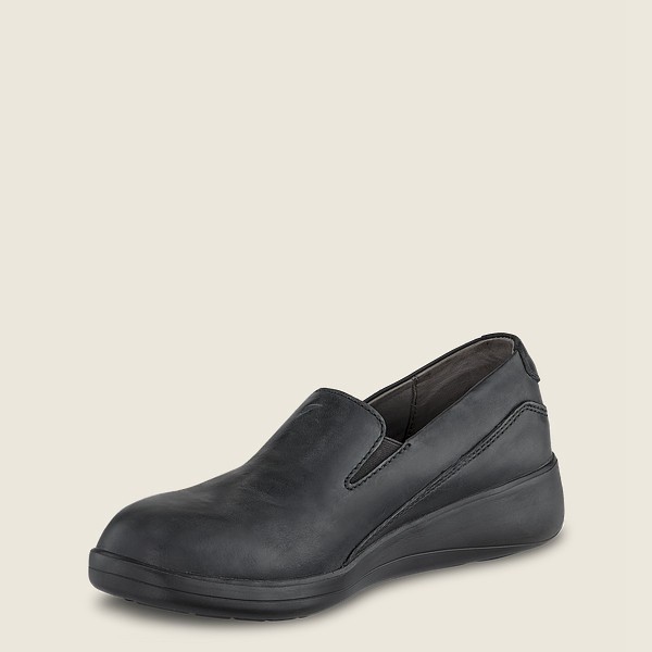 Red Wing Slip-on Black - Womens Zero-g Lite – Soft-toe - 1096-RBYUE